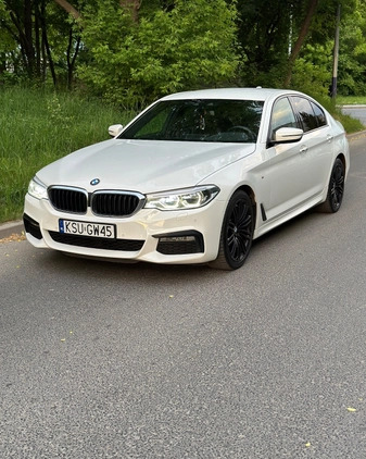 BMW Seria 5 cena 120900 przebieg: 189000, rok produkcji 2017 z Kraków małe 781